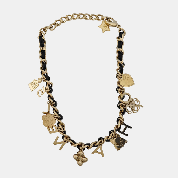 Leather Black Necklace