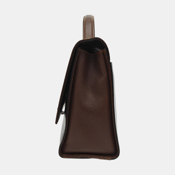 Calfskin Shoulder Bag Black