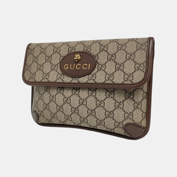 Neo Vintage Monogram Coated Canvas Beige