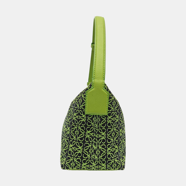 Monogram Canvas Top Handle Bag Green