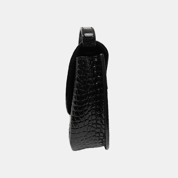 Authenticated pre-owned KAIA Small Calfskin Black - Shoulder Bag at Looply