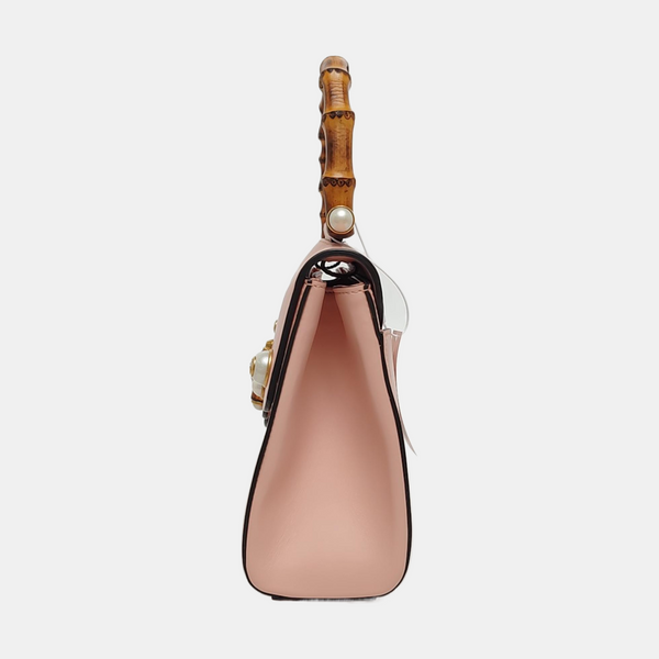 Bamboo 1947 Small Calfskin Pink
