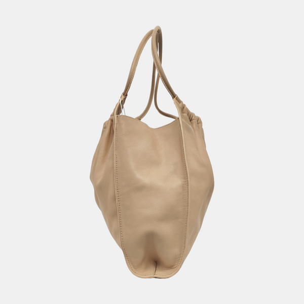 Calfskin Tote Bag Beige