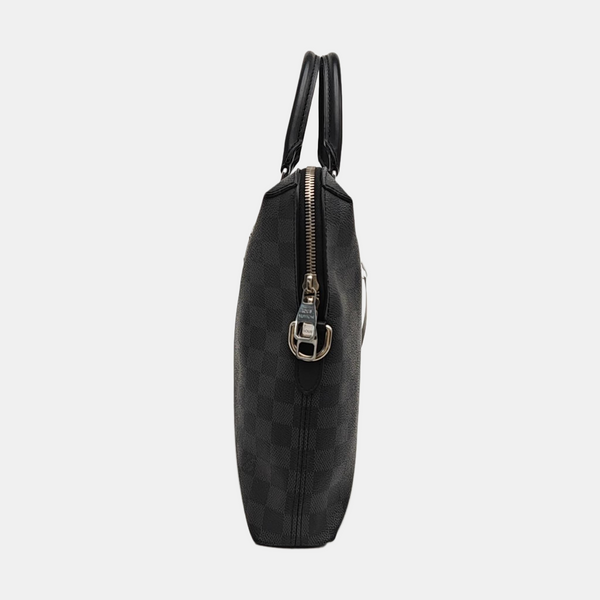 PORTE-DOCUMENTS Damier Graphite Coated Canvas Black