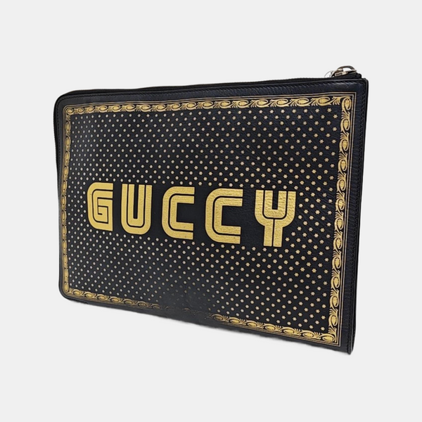 Gucci X Sega Calfskin Black