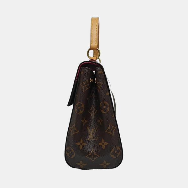 CLUNY PM Monogram Coated Canvas Brown