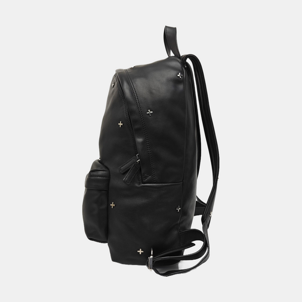 Calfskin Backpack Black