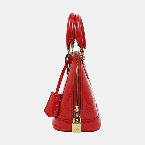 ALMA BB Monogram Charol Rojo