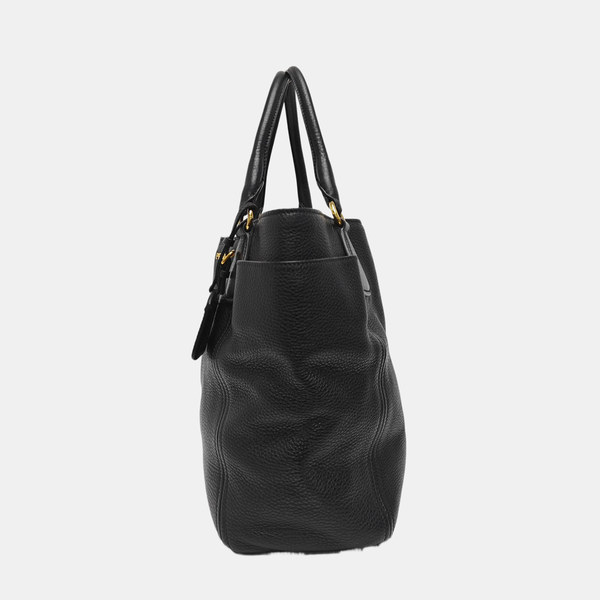 Vitello Daino Calfskin Black
