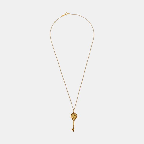Tiffany Keys 18k Rose Gold Necklace