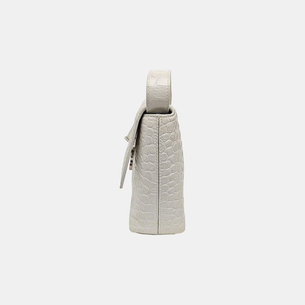 Downtown Mini Calfskin White