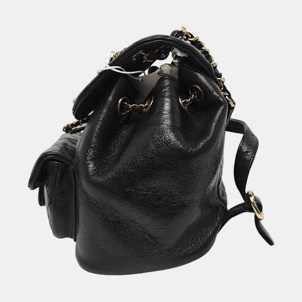 DUMA Quilted Calfskin Black