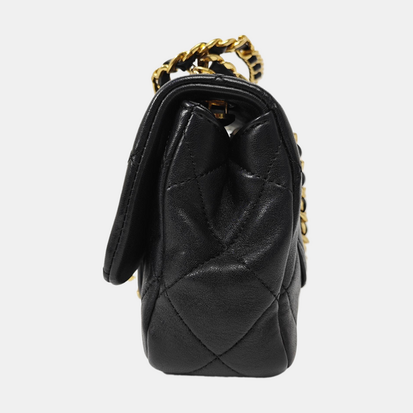 CLASSIC FLAP Mini Quilted Lambskin Black