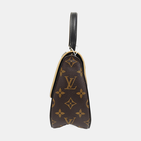 CHAIN IT PM Monogram Coated Canvas Black