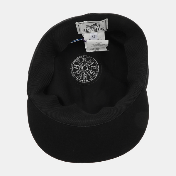 Black Polyester Hat