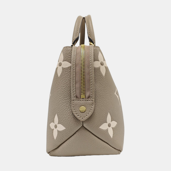 PALAIS PM Monogram Calfskin Gray