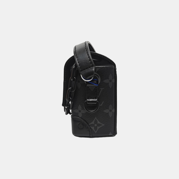 STEAMER Mini Monogram Coated Canvas Black
