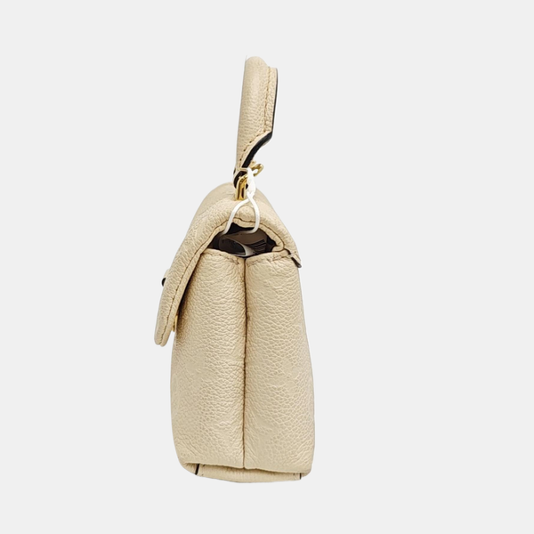 NANO MADELEINE Nano Monogram Calfskin Beige