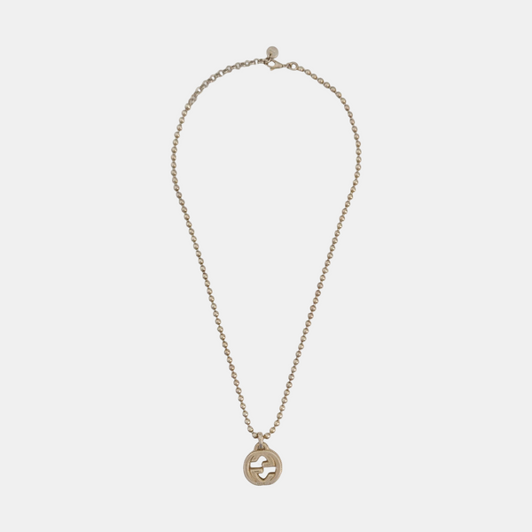 Interlocking G 925 Sterling Silver Necklace