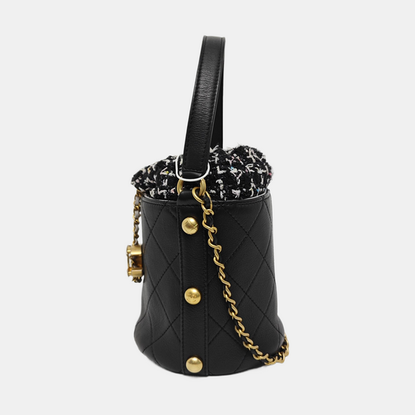 Quilted Calfskin Black