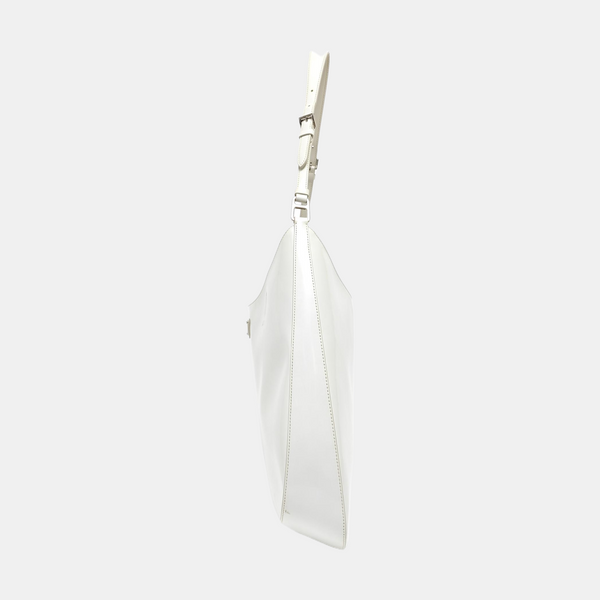 Cleo Medium Calfskin White