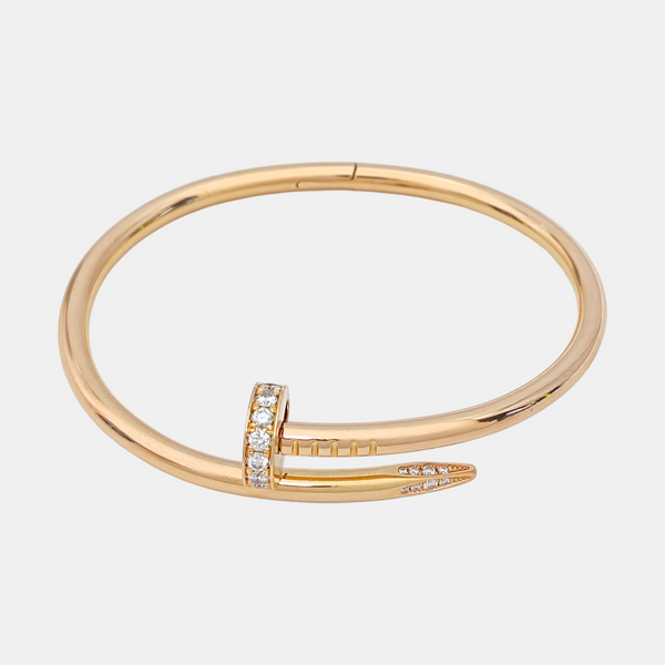JUSTE UN CLOU 18k Rose Gold Bangle