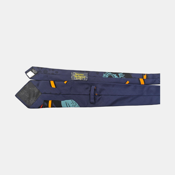Silk Tie Blue