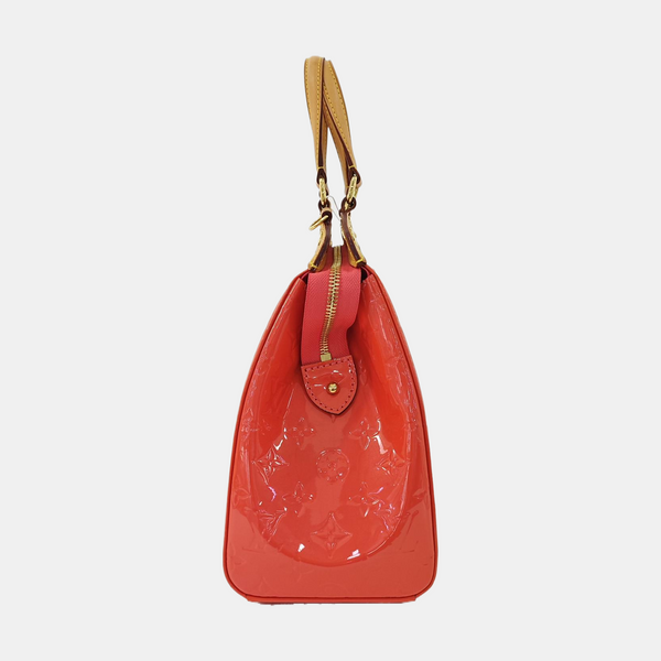 BREA MM Monogram Patent Leather Pink