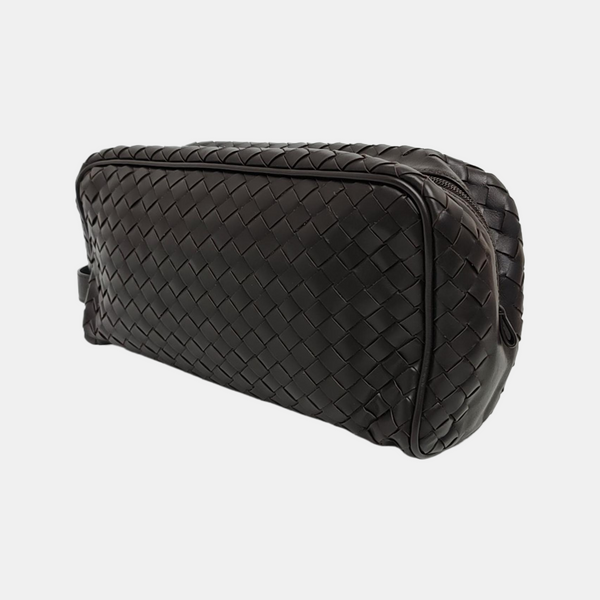 Calfskin Clutch Brown