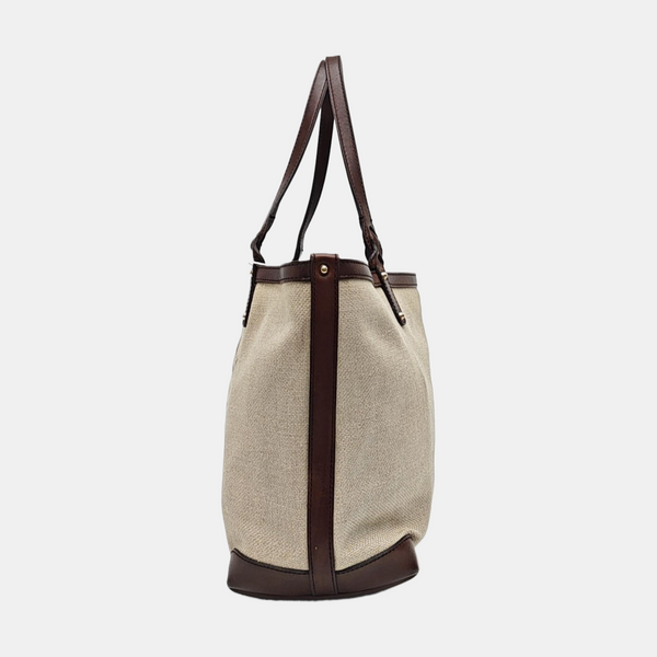 Canvas Tote Bag Beige