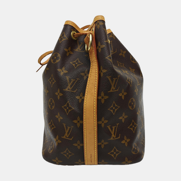 NÉONOÉ PM Monogram Coated Canvas Brown