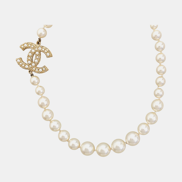 Metal White Necklace
