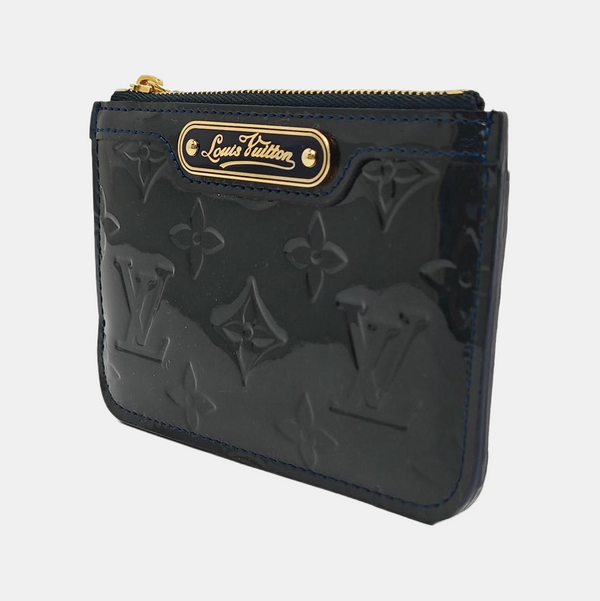Patent Leather Coin Purse Green
