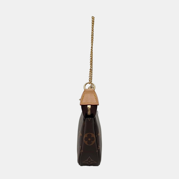 ACCESSOIRES Mini Monogram Coated Canvas Brown