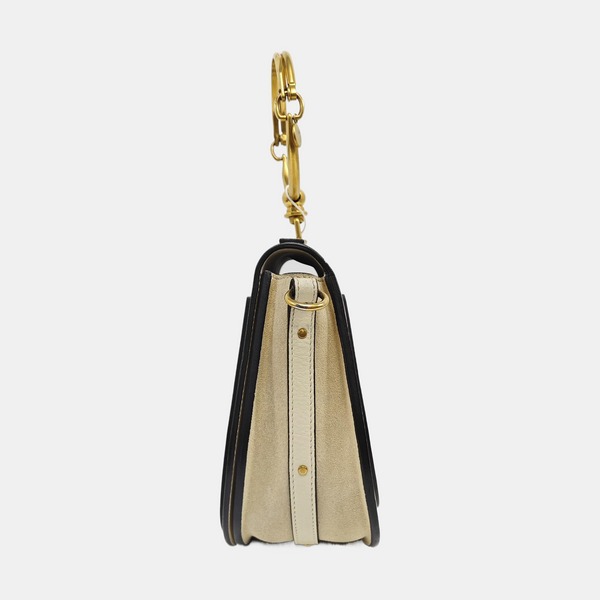 Nile Medium Calfskin White