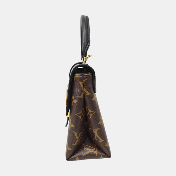 LOCKY BB Monogram Coated Canvas Brown