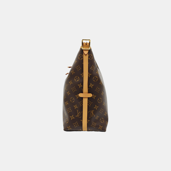 CARRYALL MM Monogram Coated Canvas Brown