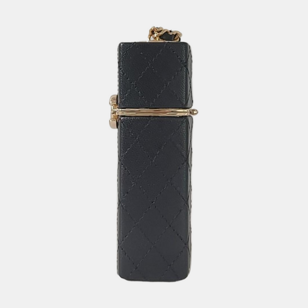 Quilted Lambskin Black