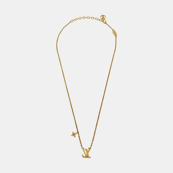 LV ICONIC Metal Gold Necklace