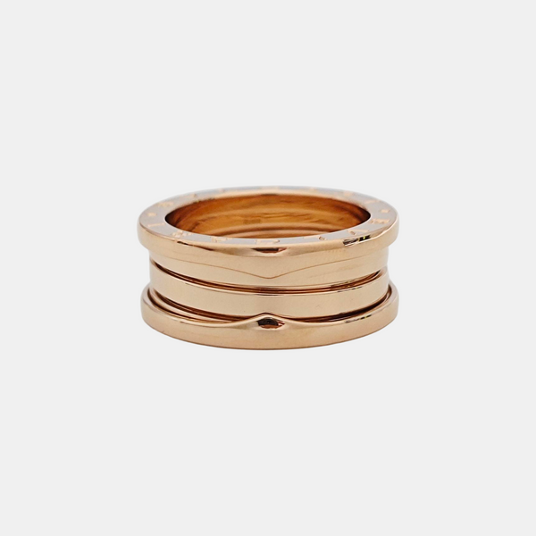 B.ZERO1 18k Rose Gold Ring EU 54