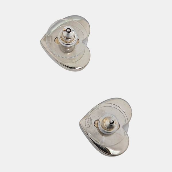 Metal Silver Stud Earrings