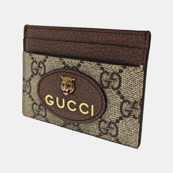 Neo Vintage Monogram Coated Canvas Brown Card Holder