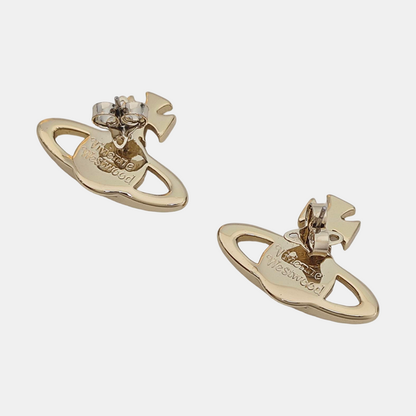 Metal Gold Stud Earrings