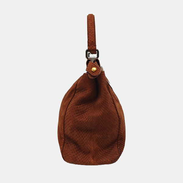 Peekaboo Medium Python Brown