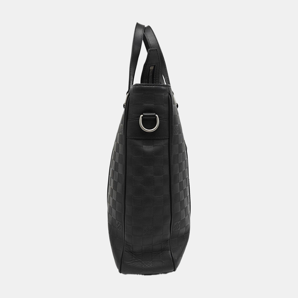TADAO PM Damier Graphite Calfskin Black