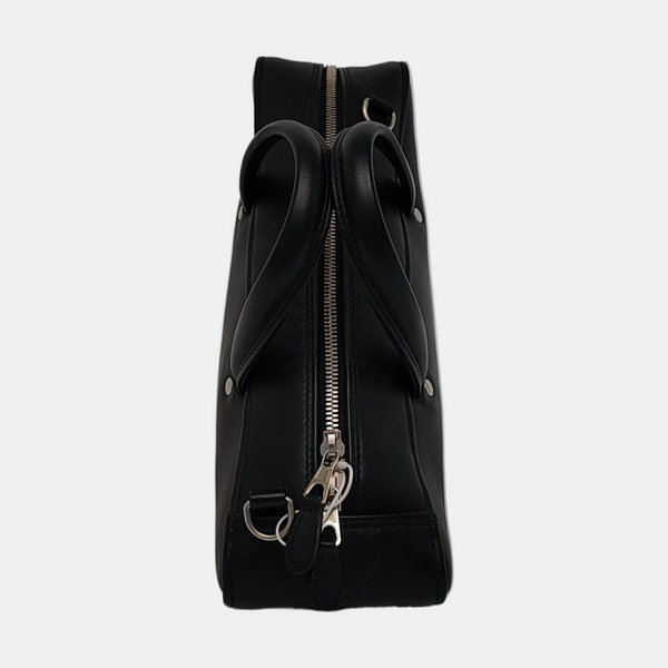 Triangle Small Calfskin Black
