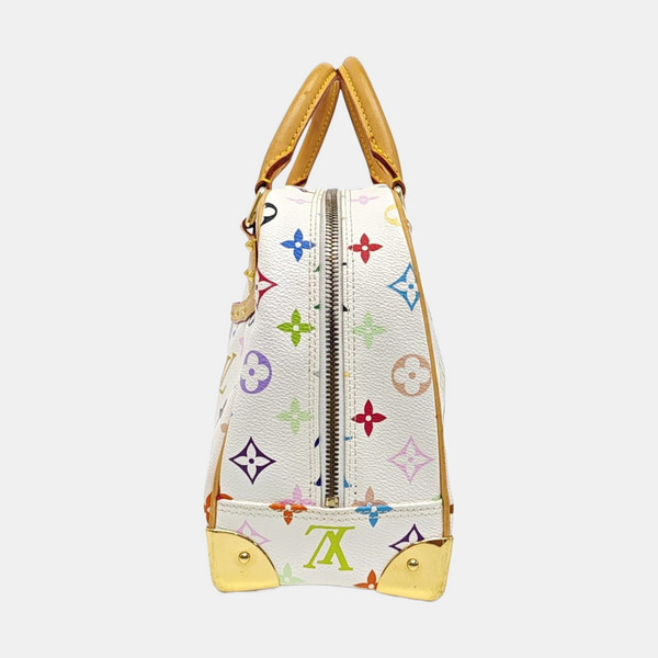 LV × TM DEAUVILLE Monogram Coated Canvas White