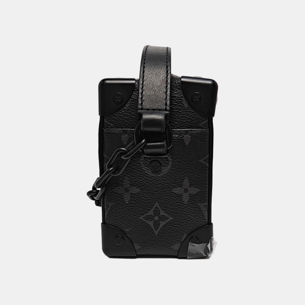 SOFT TRUNK Mini Monogram Coated Canvas Black