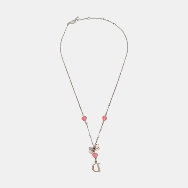 CD Swing Metal Silver Necklace
