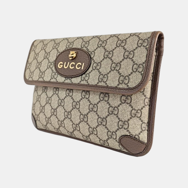 Neo Vintage Monogram Coated Canvas Beige